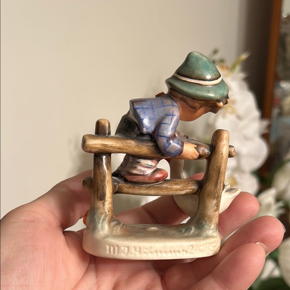 Hummel Figurine Boy with Goose - Picture 3 of 8